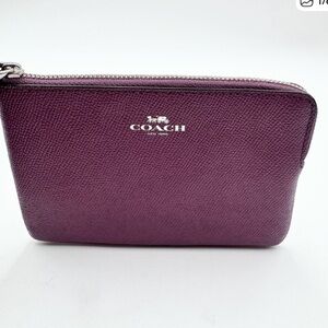 Coach Purple Wristlet